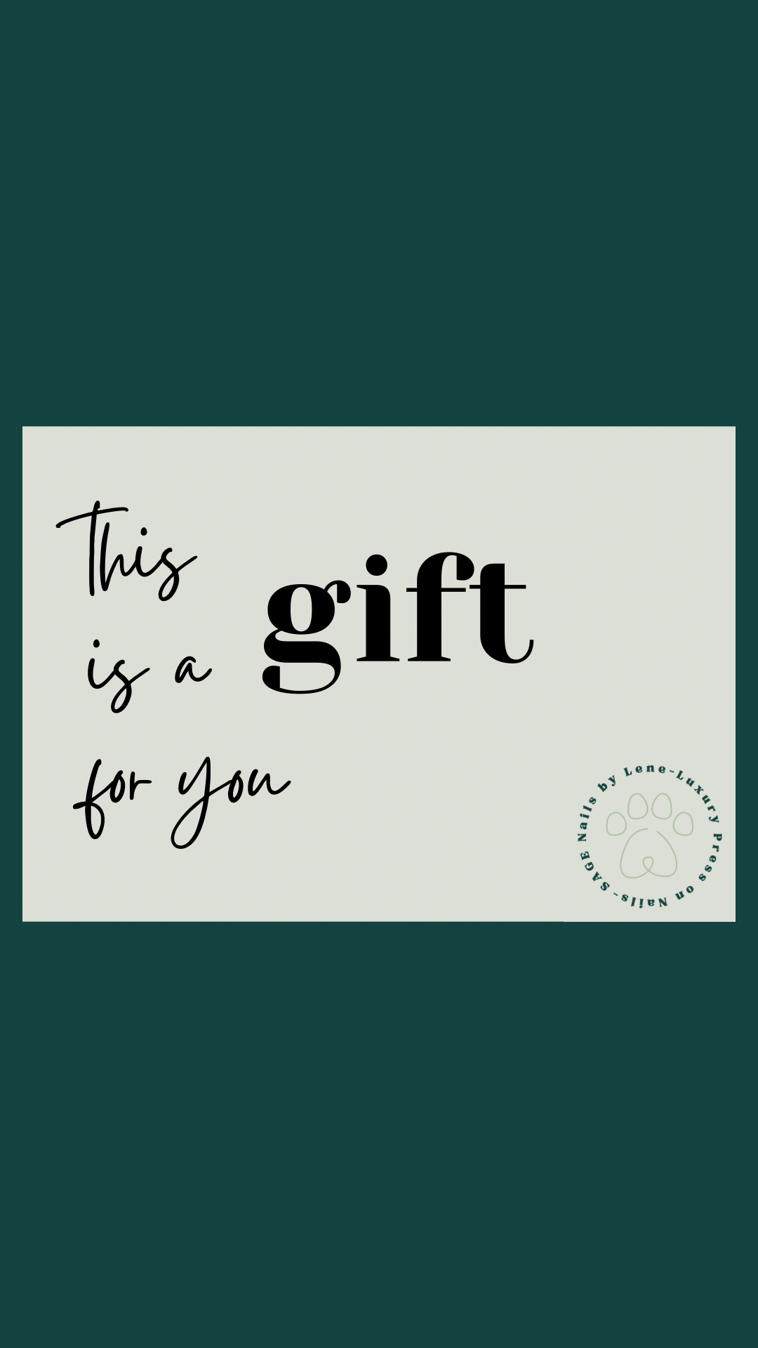 A Gift For You